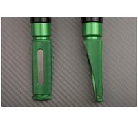 Coppia Poggiapiedi Anteriore Verde-Titanio DUCATI MONSTER Classic M4 2001-2003