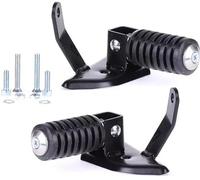 COPPIA POGGIAPIEDI PER PIAGGIO VESPA S VESPA LX 50 125 150 CC PEDANE POSTERIORI