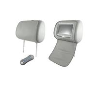 COPPIA POGGIATESTA AUTO MONITOR LCD 7 POLLICI DVD USB SD CARD CON PATTA
