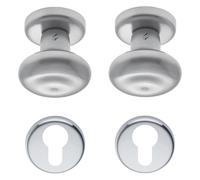 Coppia pomolo girevole per porta Round ID25 Colombo Design