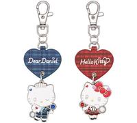 Coppia portachiavi Universal Studio Japan Hello Kitty / Dear Daniel Girly...