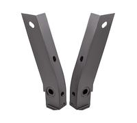 Coppia Posteriore Shackle Mount Frame Repair Kit for Jeep Wrangler YJ 1987-1995