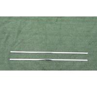 COPPIA PROFILI MODANATURE SOTTOPORTA PER FIAT 500 G GIARDINIERA CM 116 X 2,1