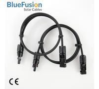 Coppia Prolunga Cavo Solare Con Connettori Nero, 30Amp - BlueFusion