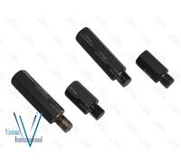 Coppia prolunghe alza specchietti per Royal Enfield Continental GT 650 Interc...