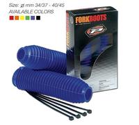 COPPIA PROTEZIONE STELO FORCELLA 2510 -102 Ø 42 45 - 60 65 NERO