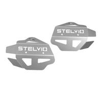 Coppia Protezioni Corpi Farfallati Mytech MTG406S Grigio