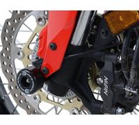 COPPIA PROTEZIONI PERNO RUOTA ANTERIORE R&G PER YAMAHA MT-10 2016-2022