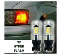 Coppia PWY24W Ambra Indicatore LED Lampadine Canbus senza Errori Per VW Golf MK8