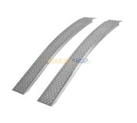 COPPIA RAMPE DI CARICO IN ALLUMINIO RICURVE L 200 ALKO 400 KG OMOLOGATE
