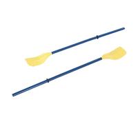 COPPIA REMI DI PLASTICA PAGAIA PER BARCA CANOA CANOTTAGGIO KAYAING 124 CM 017539