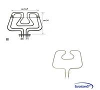 COPPIA RESISTENZA FORNO REX ELECTROLUX F10, F50.FM.,FR FS.3570411037 RS 39 + 41