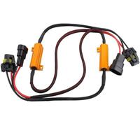 Coppia Resistenze 50W H11-H8-H9 Luci Led Canbus Warning Canceller Portalampada