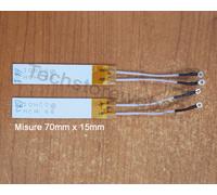 Coppia Resistenze 69/70ohm RICAMBIO PER PIASTRA GHD 4.0-4.1B-4.1b- 5.0