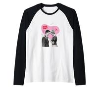 Coppia retrò - "Fino a quando odio non ci separerà - Romance Irony Maglia con Maniche Raglan