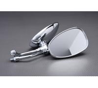 Coppia Retrovisori Specchietti Classic / Café Racer / Custom Modello Universale