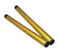 Coppia Ricambio Clip-On Manubrio Tubi con Nylon Barra Terminali - Nero