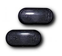 Coppia Ripetitori Laterali Affumicato Per Nissan Micra Cubo Note Navara Qashqai