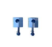 COPPIA RISER ALLUMINIO PER MANUBRIO PAIR RISER HANDLEBAR DIAMETRO DA 22 mm NUOVO