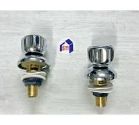 COPPIA RUBINETTI RUBINETTO CALDO FREDDO 1/2 PER BATTERIA BIDET ITA