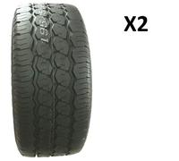 COPPIA RUOTA COMPLETA RIMORCHIO 195/55/10 ATTACCO TEDESCO MERCEDES 5x67x112