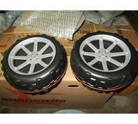 COPPIA RUOTE ANTERIORI AUTO PEG PEREGO POLARIS RZR RANGER 850 24 VOLT