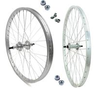 COPPIA RUOTE BICI MTB IN ALLUMINIO/ACCIAIO - CERCHIO ANTERIORE + POSTERIORE 26" X 1.75 - ATTACCO STANDARD 6 o 7 VELOCITÀ - MTB - OLANDA - CITY BIKE - PASSEGGI0