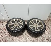 COPPIA RUOTE POSTERIORI PEG PEREGO GAUCHO XP 24 VOLT - MODELLO DAL 2020 IN POI