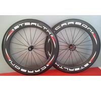 COPPIA RUOTE STEALTH CARBON TUBOLARE 85+85 - NUOVE SHIMANO - SRAM - CAMPAGNOLO
