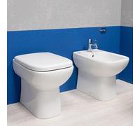 Coppia sanitari filo muro in ceramica serie Origin | Rak Ceramics