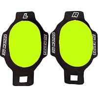 COPPIA SAPONETTE DA MOTO PISTA RACING (GIALLO FLUO)