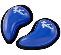 Coppia Saponette Ginocchia Moto Gp Da Tuta Tear Drop Sliders Blu