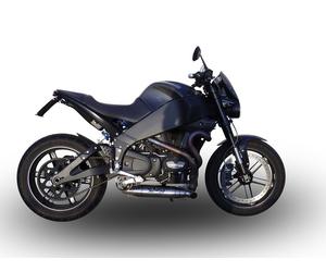 Coppia scarichi omologati GPR Deeptone Inox Xb 12 2003/2007 reverse line