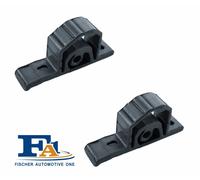 Coppia Scarico Posteriore Gancio IN Gomma BMW Mini One Cooper Supporto Fischer