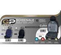 Coppia Schienali Universali GRIGIO Cuba Massaggiante per Auto Furgoni Camion