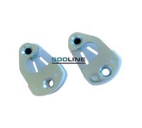 Coppia Scontri serratura porta DX/SX Fiat 126 epoca, alta qualita' resistenza