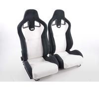 COPPIA SEDILI SPORTIVI 4052078960270 Regolabili Universali con slitte tuning