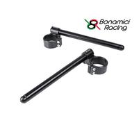 COPPIA SEMIMANUBRI BONAMICI RACING RIALZATI PER SUZUKI GSX-R 1000 2009-2023