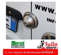 COPPIA SERRATURA CILINDRO SICUREZZA UFO LUCCHETTO ANTIFURTO PER FURGONI CAMPER