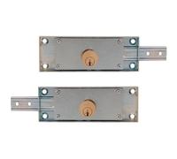 Serratura serranda chiave a profilo serie 8230 viro coppia (destra+sinistra) VIR