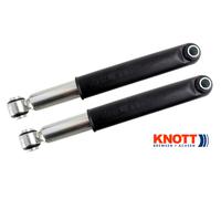 Coppia Set 2 Ammortizzatori Ruota Universale fino A 1750kg Rimorchio Knott