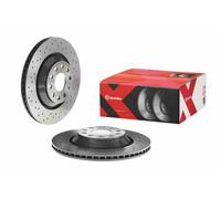 Coppia/Set 2 Dischi Freno Posteriori - BREMBO 09.A200.1X - Forati e Ventilati