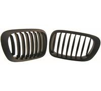 Coppia Set Calandre griglie TUNING Serie 3 E46 Coupè cabrio 1999-2003 nero opaco