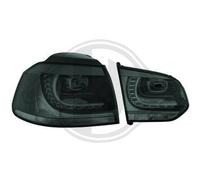 Coppia SET Fari Fanali posteriori a LED GTI R Look Golf VI 6 08- 13 neri Fume