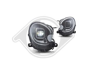 Coppia Set fari Fanali tuning FULL LED MINI dal 2010 al 2017 COUNTRYMAN (R60)