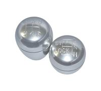 COPPIA SET KIT MANIGLIE MANOPOLE POMELLI LEVA DEL CAMBIO PER LAND ROVER DEFENDER