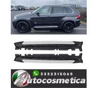 Coppia Set pedane laterali TUNING X5 E70 2007-2013 con profilo su passaruota