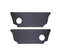 Coppia set pedane posteriori Volkswagen Vw Maggiolino Bug 1960 - 1979 nere