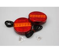 Coppia Set Rimorchio LED Fanale Posteriore Luce Posteriore Illuminazione 12V/24V
