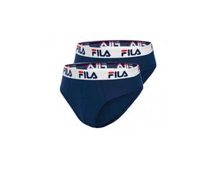 Coppia slip in cotone bielastico Fila da uomo